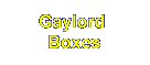 Gaylord Boxes